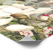 Poster Prière de sérénité sur le calme Arrière - plan (Coin)