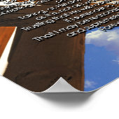 Poster Prière de sérénité (Version longue) (Coin)