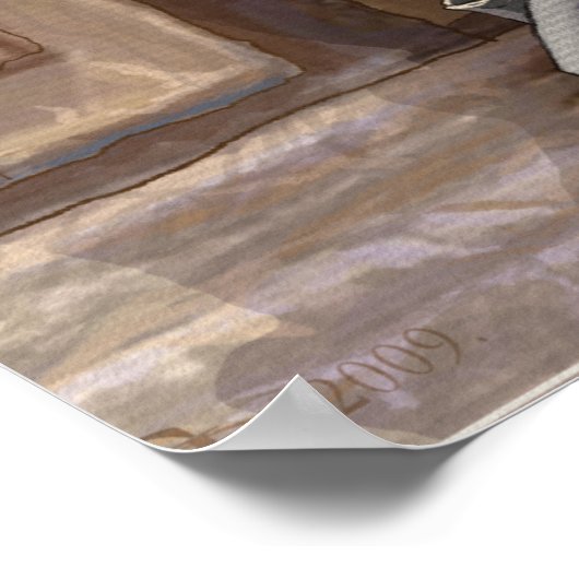 Poster Prière des femmes Mur occidental Jérusalem Israël (Coin)