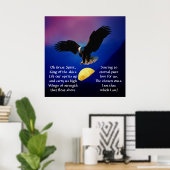 Poster Prière des Indiens d'Amérique du Nord (Bureau à domicile)