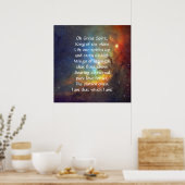 Poster Prière des Indiens d'Amérique du Nord (Cuisine)