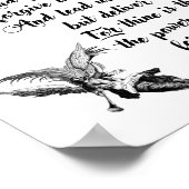 Poster Prière des Lords Notre père Citations bibliques (Coin)