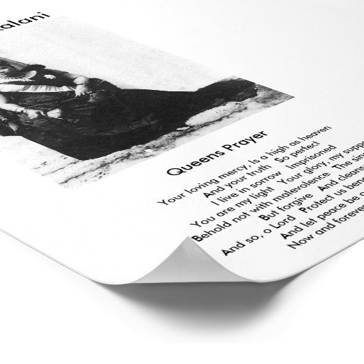 Poster Prière des reines (Coin)