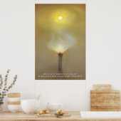 Poster Prière du désert avec citations d'écritures Imprim (Cuisine)