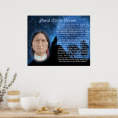 Poster Prière du Grand Esprit (Cuisine)