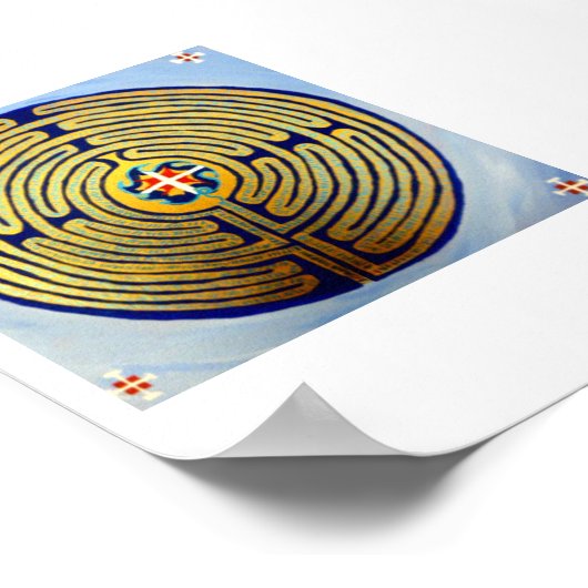 Poster Prière du Labyrinthe (Coin)