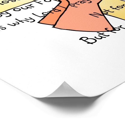 Poster Prière du Seigneur (Coin)