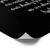 Poster Prière du Seigneur Écriture prophétique Révélation (Coin)