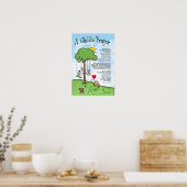 Poster Prière d'un enfant (Écritures : Romains/Jérémie) (Cuisine)