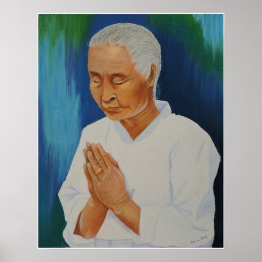 Poster Prière d'une grand-mère (Devant)