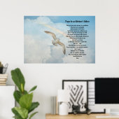 Poster Prière d'une personne atteinte d'Alzheimer (Bureau à domicile)