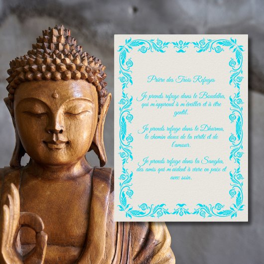 Poster Prière Enfant Refuges Trois Joyaux