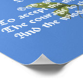 Poster Prière Et Papillon Sérénité (Coin)