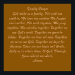 Poster Prière familiale<br><div class="desc">Prière familiale - Dieu nous a fait une famille, Nous avons besoin les uns des autres, Nous nous aimons les uns les autres, Nous nous pardonnons, Nous travaillons ensemble, Nous jouons ensemble, Nous adorons ensemble, Ensemble nous utilisons la parole de Dieu, Ensemble nous grandissons en Christ, Ensemble nous aimons tous...</div>