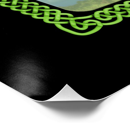 Poster Prière irlandaise (Coin)