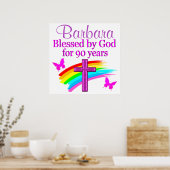 POSTER PRIÈRE PERSONNALISÉE DE 90E ANNIVERSAIRE (Cuisine)