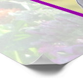 POSTER PRIÈRE PHOTO DE 90E ANNIVERSAIRE PERSONNALISÉE (Coin)