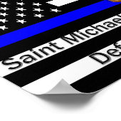 Poster Prière policière (Coin)