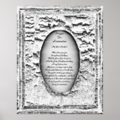 Poster Prière pour la restauration (Devant)