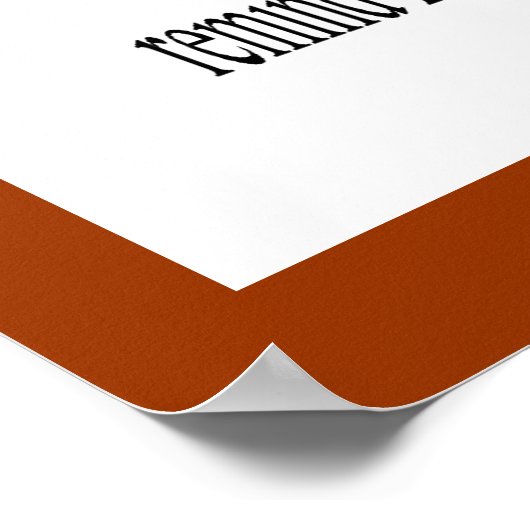 Poster Prière pour l'étude de l'affiche (Coin)