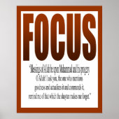 Poster Prière pour l'étude de l'affiche (Devant)