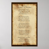 Poster "Prière pour ma mère" (Devant)