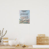 POSTER PRIÈRE POUR MES PARENTS (Cuisine)