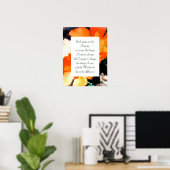 Poster Prière pour une mauvaise herbe (Bureau à domicile)