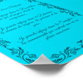 Poster Prière Refuges Trois Joyaux – Version Adulte (Coin)