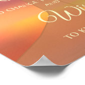 Poster Prière Serenity Imprimer - Sunrise (Coin)