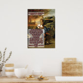 Poster Prière St. Michael (Cuisine)