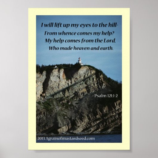 Poster Prières de l'Écriture biblique (Devant)