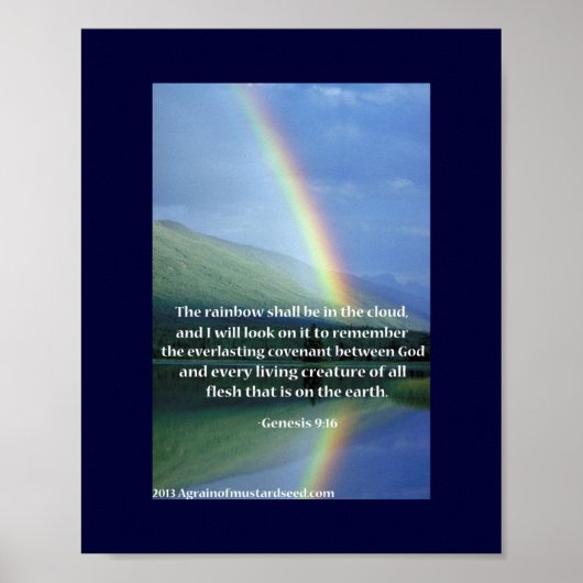Poster prières de l'Écriture biblique (Devant)