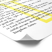 Poster Prières horaires de St. John Chrysostom (Coin)