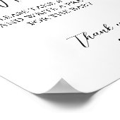 Poster Prières pour bébé bien souhaits pour le signe Baby (Coin)