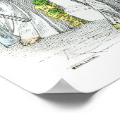 Poster Priestesse grecque antique et Noble femme (Coin)