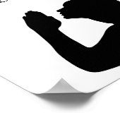 Poster Priez Croire recevoir Mark 11:24 Christian Wall Ar (Coin)