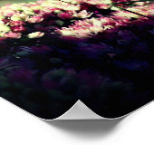 Poster Priez Mantis Sur Sedum Flower Close Up (Coin)