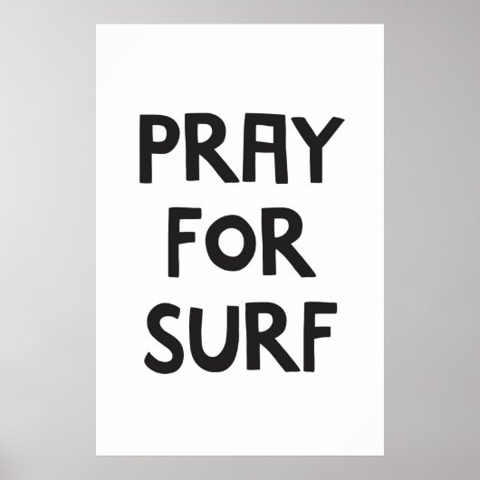 Poster Priez Pour Le Surf (Devant)