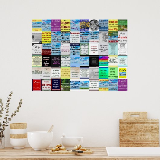 Poster prijsopgave (Keuken)