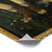 Poster Primavera / Allégorie du printemps par Botticelli (Coin)