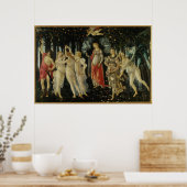 Poster Primavera / Allégorie du printemps par Botticelli (Cuisine)