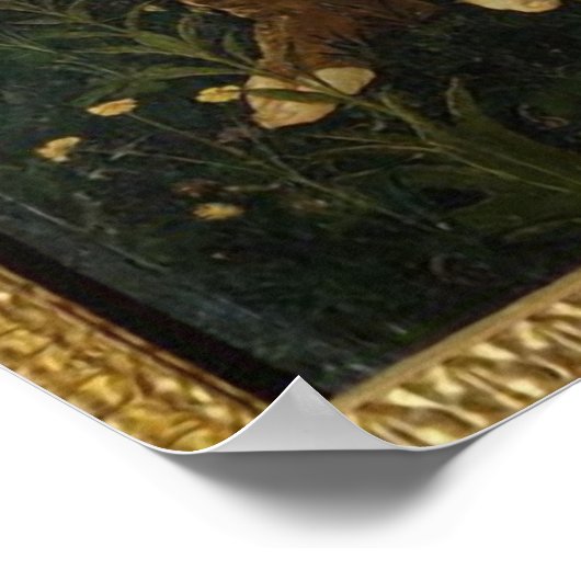 Poster Primavera / Allégorie du printemps par Botticelli (Coin)