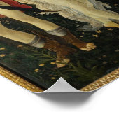 Poster Primavera / Allégorie du printemps par Botticelli (Coin)