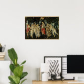 Poster Primavera / Allégorie du printemps par Botticelli (Bureau à domicile)