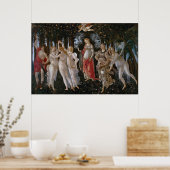 Poster Primavera Botticelli (Cuisine)