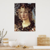 Poster Primavera (détail-Flora, déesse du printemp (Cuisine)