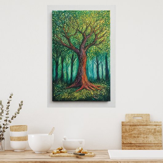 Poster Primee forestière (Cuisine)