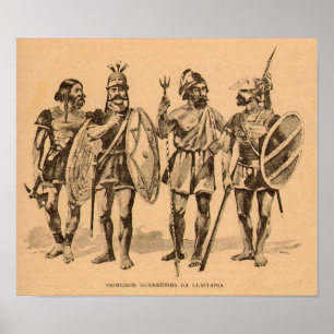 Poster Primeiros Guerreiros da Lusitania
