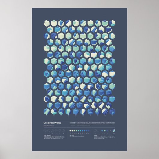 Poster Primes géométriques - Collection 1, Série 2 (Devant)